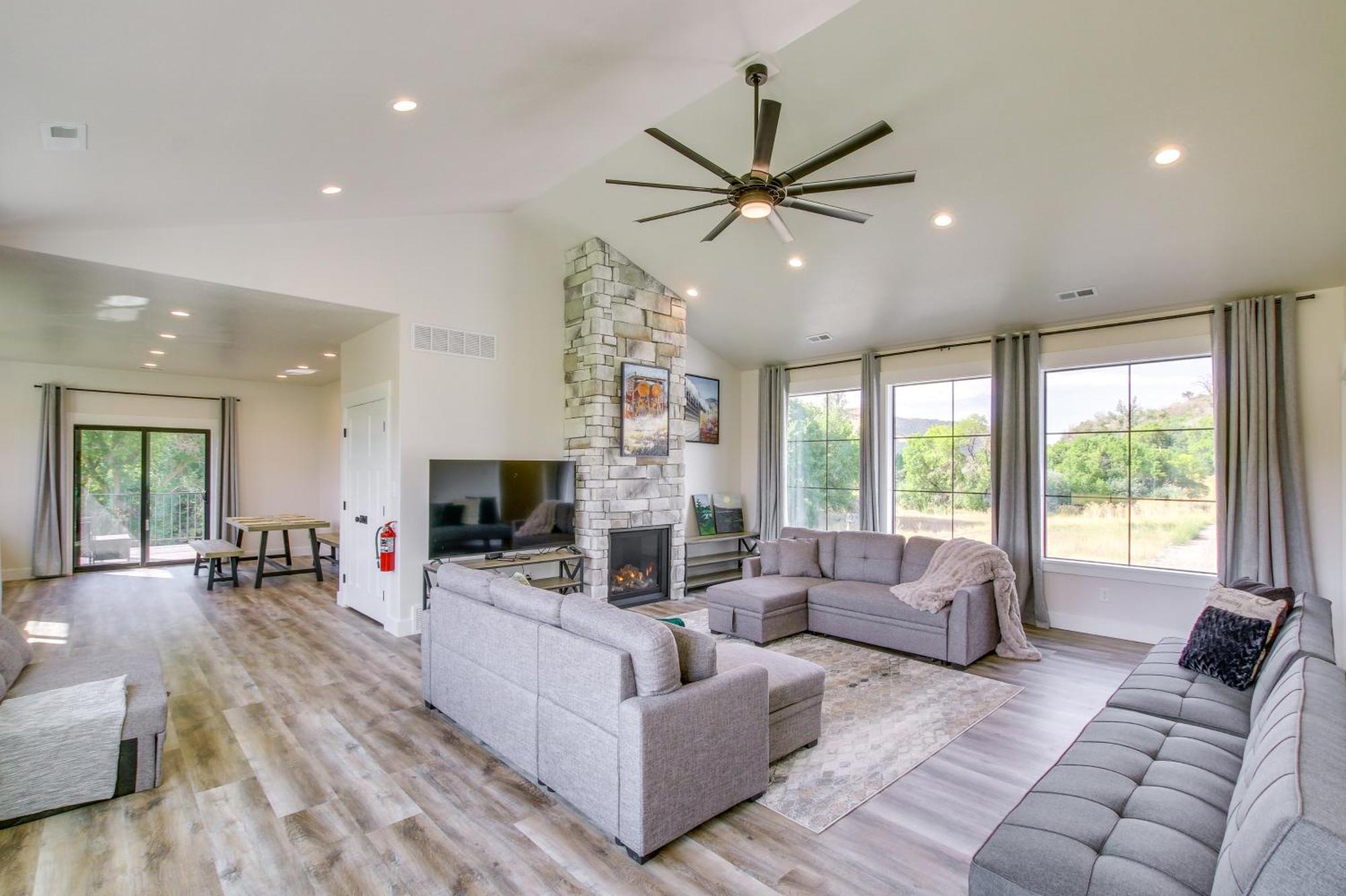 Spacious Idaho Home On Scenic Cub River! Preston Exteriér fotografie